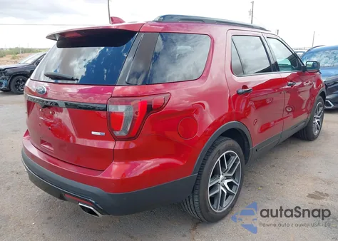 2017 Ford Explorer Sport z USA, uszkodzony, nr VIN 1FM5K8GT0HGC48651